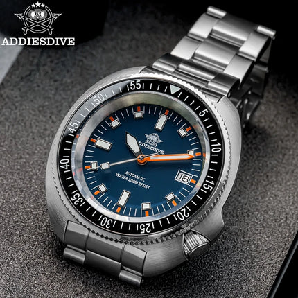 ADDIESDIVE 2025 NEW NH35A Automatic Mechanical Watches Watch For Man BGW9 Blue Luminous 20Bar Waterproof Sapphire Glass Japan