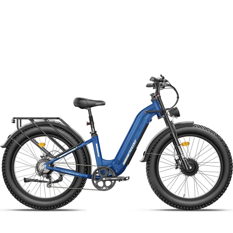 Bicicletta Elettrica FREESKY 540 per Adulti, 2000W, 26 Pollici, Batteria al Litio 48V23A, Pneumatici Larghi da Montagna, E-Bike ad Alta Velocità
