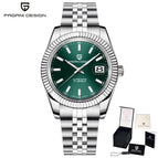 Steel green