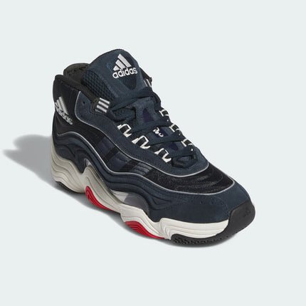 Scarpe da basket ammortizzate durevoli mid-top da uomo originali Adidas a tre strisce ufficiali IF2100