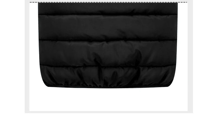 Autumn Winter Mens Warm Down Padded Vests Fashion Men Thermal Windbreaker Waistcoats Men Zipper Hooded Parkas Vests Clothing