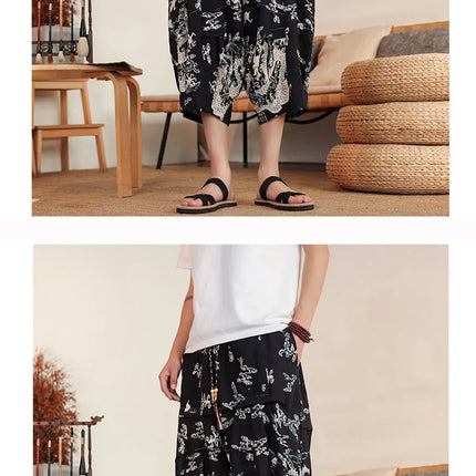 Pantaloncini da Spiaggia Estivi 2026 da Uomo, in Cotone Traspirante, Comodi, Casual, a Gamba Larga, Taglie Forti fino alla 8XL