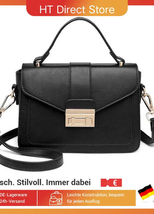 Miss Lulu WOMEN'S Handbag Small Elegant Handle bag Leather shoulder bag Stylish Shoulder bag Shoulder for Allt PlatiNum