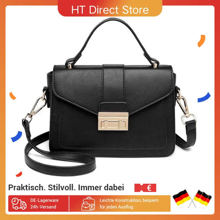 Miss Lulu WOMEN'S Handbag Small Elegant Handle bag Leather shoulder bag Stylish Shoulder bag Shoulder for Allt PlatiNum