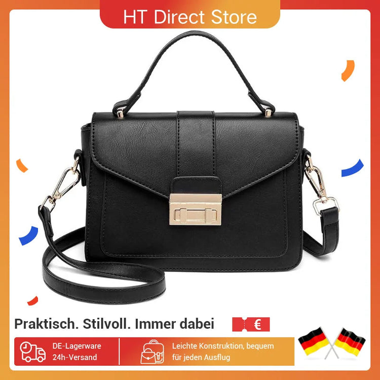 Miss Lulu WOMEN'S Handbag Small Elegant Handle bag Leather shoulder bag Stylish Shoulder bag Shoulder for Allt PlatiNum