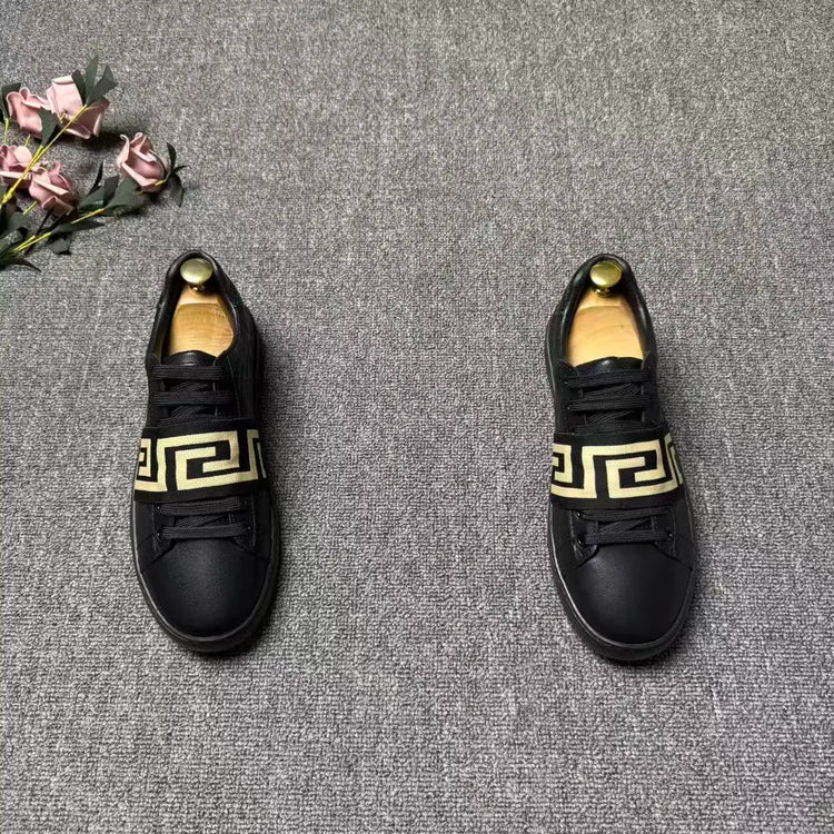 European Station New Fashion Versatile Trend Men's Board Shoes Low Top Casual Shoes