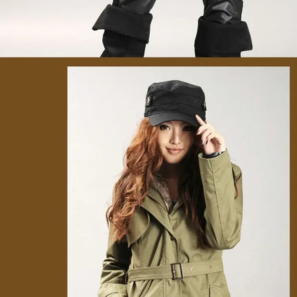 3 in 1 Winter Coat Women's Hooded Windbreaker Furry Inner Jacket Thick Warm Mid Length Parka Casual Fashion Cold Outerwear