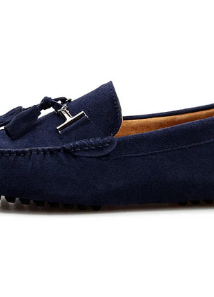 Mocassini da uomo primavera estate scarpe Casual in pelle scamosciata Slip-ons da uomo Luxury Brand Mocassin Man Plus Size 50 51 52 53 per piede grande