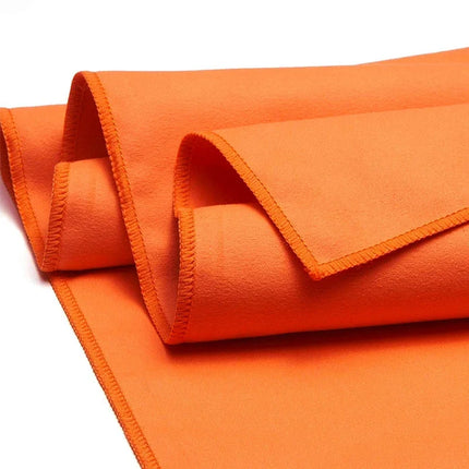Serviette de Sport à Séchage Rapide 40x80/80x160CM Bleu Gris Vert Orange pour Natation Salle de Sport Fitness Camping Course Plage