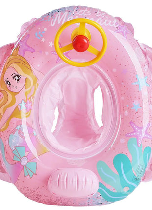 Rooxin Flamingo Nuoto Cerchio Bambino Infantile Galleggiante Piscina Anello di Nuoto Con Parasole Sedile Galleggiante Estate Spiaggia Piscina Festa Giocattoli