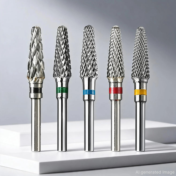1pcs Carbide Nail Drill Bit Nail Files Bits Electric Milling Cutter for Manicure Burr Drills Pedicure Tools