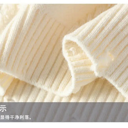 Autumn Winter Warm Mens Knitted Sweaters Fashion Patchwork O Neck Knit Pullovers Korean Streetwear Pullover Casual Mens Clothing