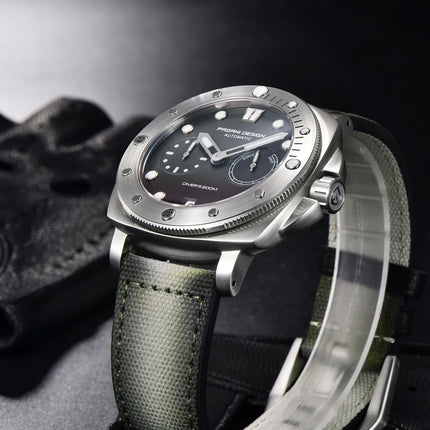 Orologi da Polso Meccanici PAGANI DESIGN con Vetro Zaffiro e Rivestimento AR, Orologio di Lusso da Uomo, Movimento CAL.2C10