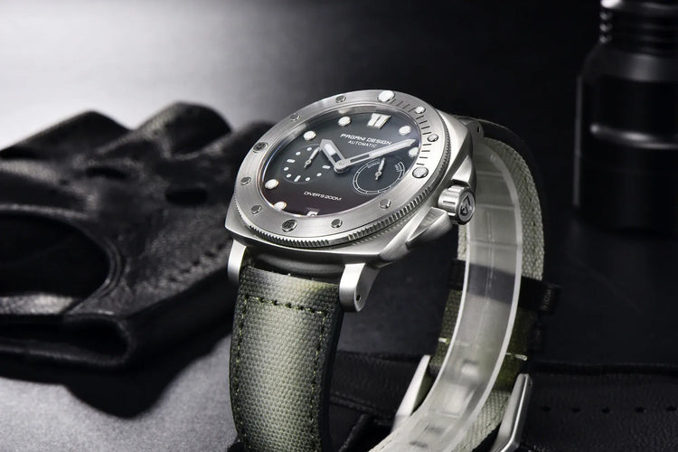 Orologi da Polso Meccanici PAGANI DESIGN con Vetro Zaffiro e Rivestimento AR, Orologio di Lusso da Uomo, Movimento CAL.2C10