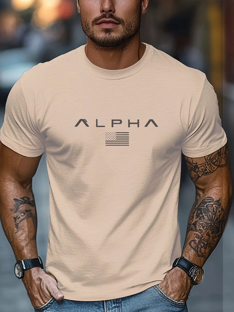 T-shirt da uomo sportiva per fitness all'aperto T-shirt da uomo casual O-Collo allentato a maniche corte T-shirt da palestra di moda Uomo Estate Quick Dry Running Tees
