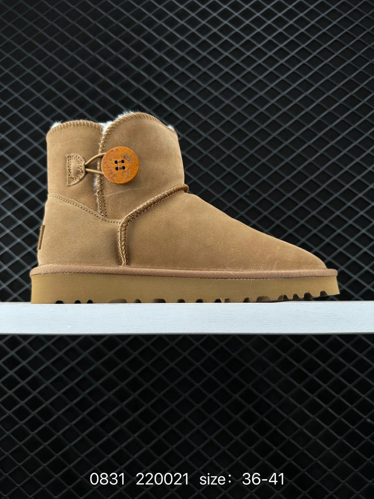 2026 HOT NEW Winter Keep Warm Platform Boots Genuine Leather New Style Cold and Snow-proof Snow Boots for Woman Size36-41