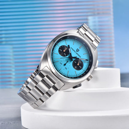 Nuovo Orologio da Uomo PAGANI DESIGN Panda 2026, Orologio al Quarzo Retrò, Cronografo Impermeabile con Vetro Zaffiro AR, Luminoso, Sportivo, in Acciaio Inossidabile
