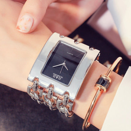 Orologio da donna di marca di lusso Abito con strass Orologi da polso da donna Eleganti orologi femminili in oro per le donne Montre Femme 2025 platinumshop