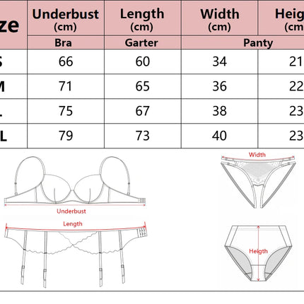 Women Lingeries Set Lace Embroidery Push Up Bra Panties Sets Deep V Gather Top Sexy Underwear Bras Brassiere Lingerie Set Sissy