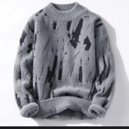 Brand Clothing High Quality Fashion Sweaters/Male Loose Casual Knitted Pullover/Man Casual Round Neck Sweaters M-3XL
