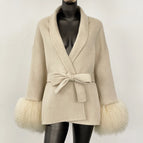 Beige short sheep
