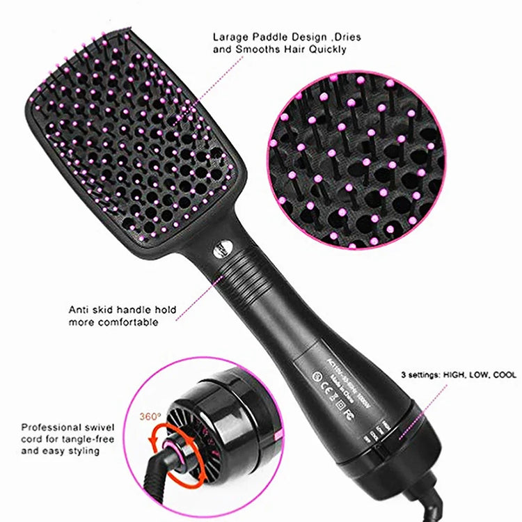 Great Deal, One-Step Comb, Negative Ion Hair Dryer, Curling Brush, Wet and Dry Straight Curler, Hot Air Comb