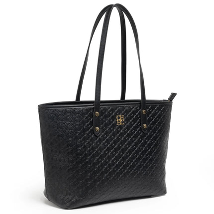 CH 2026 New Embossed Tote Bag Set 2Pcs Large Capacity Shoulder Bag with Pouch Luxury Designer Handbag for Women PlatiNum