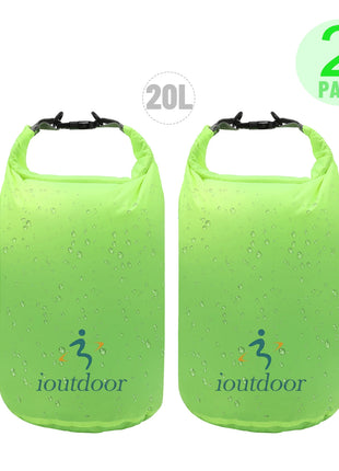 Sac étanche 2L5L10L/20L40L70L, sac étanche petit et léger pour kayak, natation, pêche, rafting, flottant