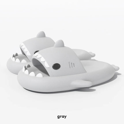 Pantofole da squalo nuovo stile donna estate carino infradito in EVA uomo antiscivolo scivoli da esterno per interni ragazze ragazzi scarpe da spiaggia sandali