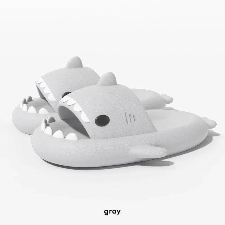 Pantofole da squalo nuovo stile donna estate carino infradito in EVA uomo antiscivolo scivoli da esterno per interni ragazze ragazzi scarpe da spiaggia sandali