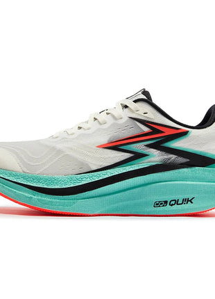 361 Degrees Flame 4.0 MIX Men Running Shoes Carbon Plate Racing Marathon Stable Rebound Wear-resistant Male Sneakers 672512204 PlatiNum