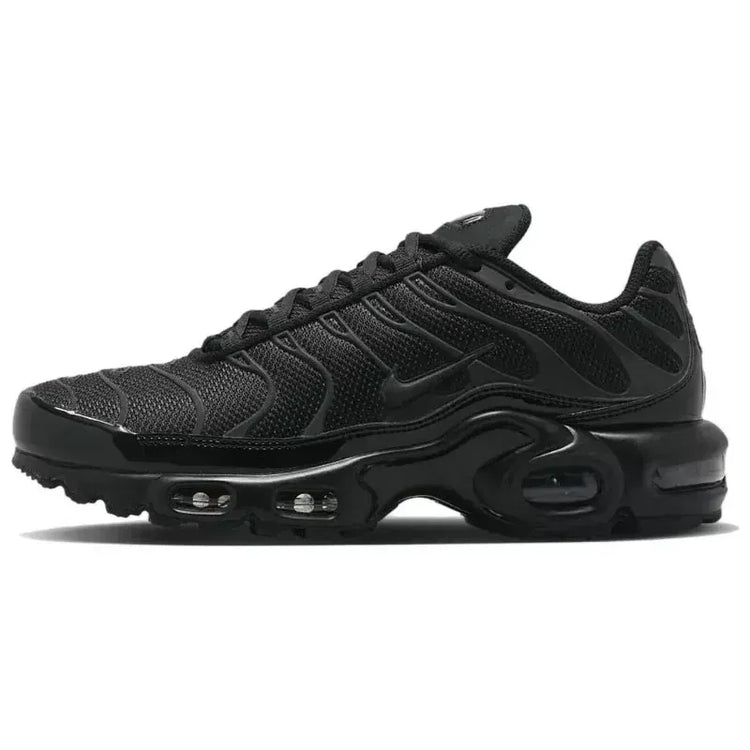 Nike Air Max Plus TN Triple Black Men Women's Air Cushion Rebound Comfortable Retro Sports Running Shoes FB8479-001