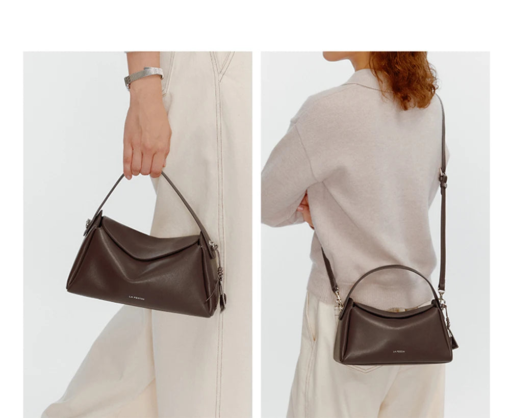 LA FESTIN Original Handbag Woman 2025 New Shoulder Bag Large Tote Bag Suede Bag Fashion Crossbody Bag Luxury Brand Bags