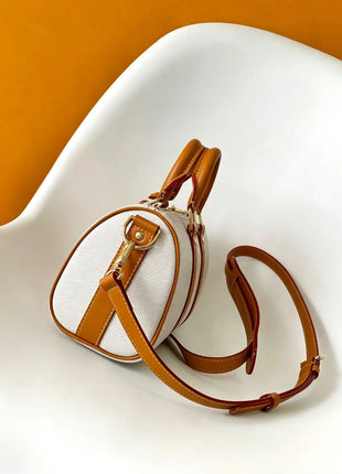 Borsa a Tracolla Convertibile in Pelle con Cinghie Regolabili, Borsa a Mano da Donna Versatile per Tutte le Stagioni