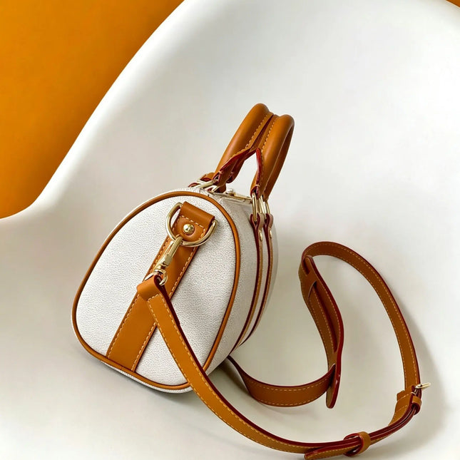 Borsa a Tracolla Convertibile in Pelle con Cinghie Regolabili, Borsa a Mano da Donna Versatile per Tutte le Stagioni