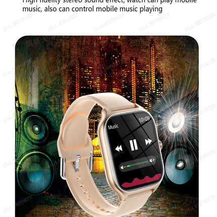 Smartwatch 2025 per Android e iOS, Schermo a Colori da 2,01 Pollici, Risposta alle Chiamate Bluetooth, Orologio Fitness Tracker per Donne e Uomini platinumshop