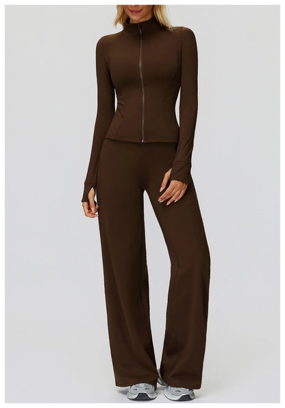 Yoga Pants High Waist Flare Leggings Women Gym Fitness Flared Trousers Breathable Wide Leg Pants Female Workout Dance Trousers