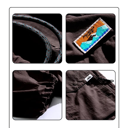 Spring Summer Korean Outdoor Functional Waterproof Cargo Pants For Men Clothing Harajuku Joggers Casual Breathable Pants Male
