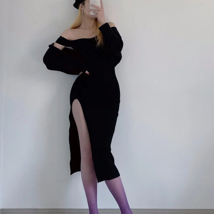 Calze viola 15D calzamaglia da donna colore caramella sfumato calze opache senza soluzione di continuità collant stretti pantaloni femminili Medias estate