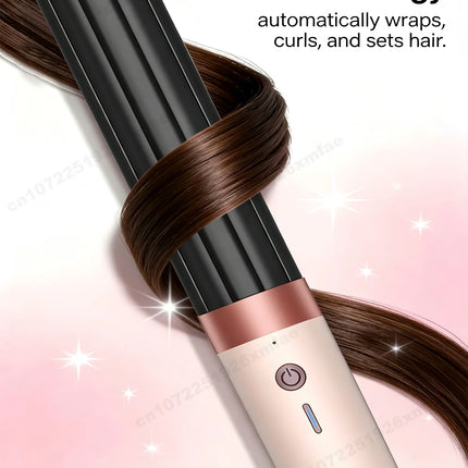 6 IN 1 Multil Hair Styler & Hair Dryer Brush With Air Auto-Wrap Curlers Fast Drying Frizz-Free Volume Styler Set Gift For Womem