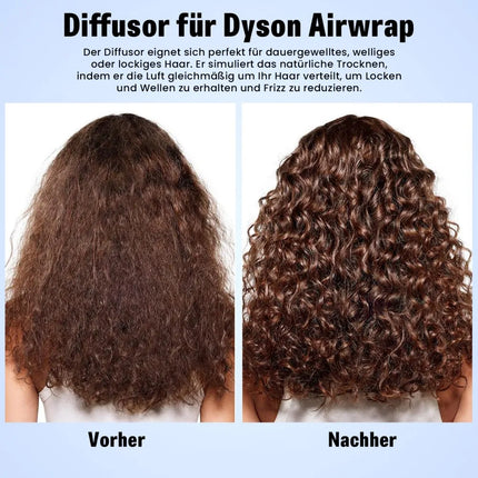 Diffuser Attachment for Dyson Two Airflow Dome Diffuser Modes for Airwrap Hs05 Hs03 Hs01 Hair Diffuser for Hair Drying