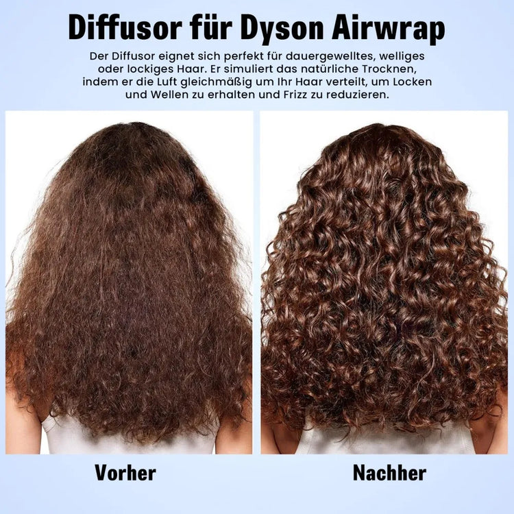 Diffuser Attachment for Dyson Two Airflow Dome Diffuser Modes for Airwrap Hs05 Hs03 Hs01 Hair Diffuser for Hair Drying