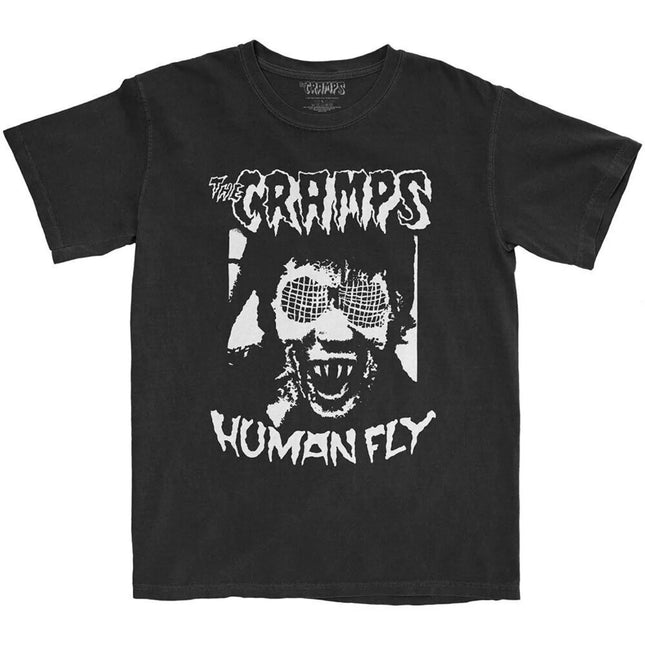 The Cramps Human Fly Official T-shirt for Men's Wear PlatiNum
