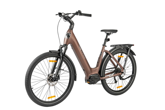 36V 18Ah 250W TTGO Z5 Electric Bicycle with Bafang Mid-Drive Motor, 27.5'' Wheels, City E-Bike, 110-130KM Range, CE EN15194 Certified