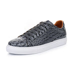 Gray Croc Pattern