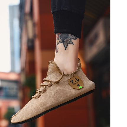 YRZL Mocassini in rete da uomo Mocassini da guida Appartamenti di alta qualità Scarpe da passeggio Mocassini casual antiscivolo traspiranti Scarpe da uomo estive