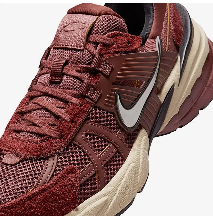 Nike Official Authentic W NIKE V2K RUN Women's Retro Wear-Resistant Dad Shoes FN6703-201