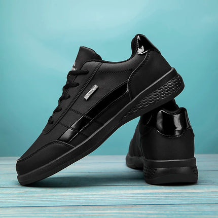 Pu Leather Men Shoes Sneakers Trend Casual Breathable Leisure Male Sneakers Non-Slip Footwear Vulcanized Shoes Tenis Masculino