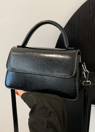 Borsa a mano da donna alla moda, in pelle PU di alta qualità, borsa tote casual per lo shopping quotidiano, per signore.