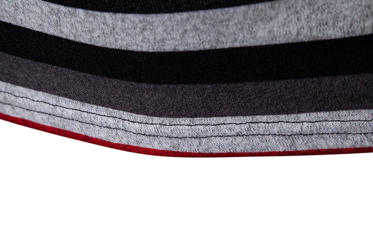 Polo da uomo estive a maniche corte, magliette con colletto a risvolto a righe, T-shirt T19